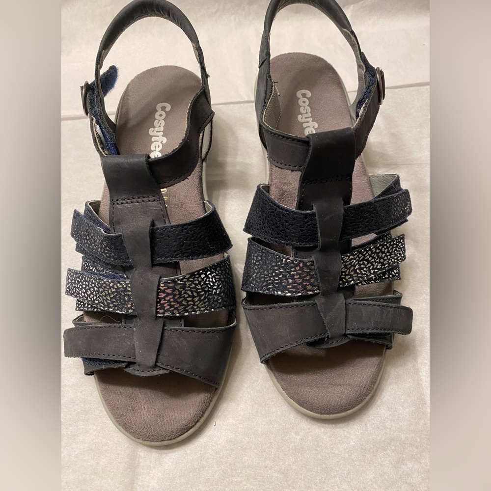 Cosyfeet Calypso sandal for wide feet!  Size 9 / EU 40